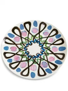 Тарелка pink swirl, 28,5 см, 1882 Ltd, белый