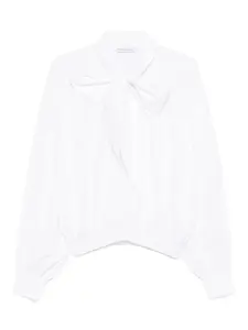 Блузка с бантом Viktor & Rolf, белый