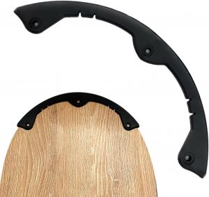 Защитная планка для сноуборда - гибкая защитная планка для сноуборда, удобная защитная планка, чехол для скейтборда и лонгбордов Generic, Three Hole Medium Size