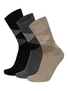 Носки normani  Camel, бежевый/серый/черный