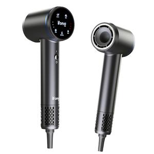Фен с отрицательными ионами, технология High Speed Air2.0 IFong, темно-серый