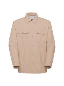 MAMMUT Рубашка на пуговицах Regular fit Athletic цвета экрю