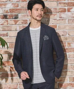 Пиджак с лацканами Каламиночи Union Station, цвет Navy