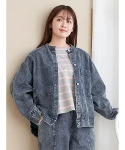 Джинсовая куртка Hare No Hi, цвет Navy Blue