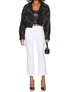 Белые укороченные мини-сапоги Good Legs001 GOOD AMERICAN