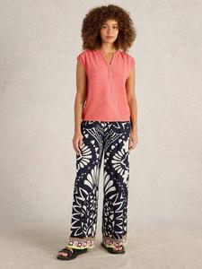 Топ-майка Dina из органического хлопка White Stuff, Orange