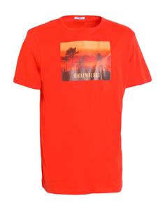 Футболка Bikkembergs, оранжевый