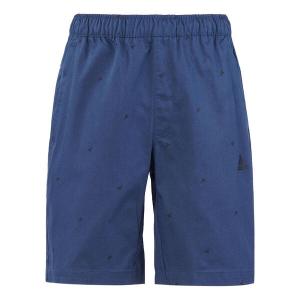 Шорты fi short aop logo printing athleisure casual sports shorts navy blue Adidas, синий