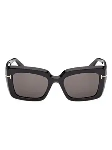 Солнцезащитные очки в квадратной оправе Tom Ford, черный