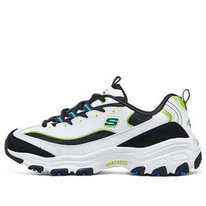 Кроссовки d'lites 1.0 'white black multicolor' Skechers, белый
