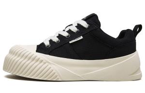 Легкие и дышащие низкие кроссовки для скейтбординга для женщин La Chapelle, Beige Black