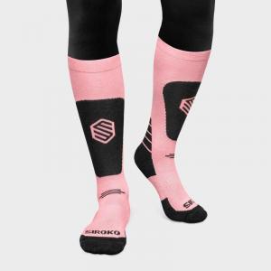 Носки Siroko, цвет pink/black