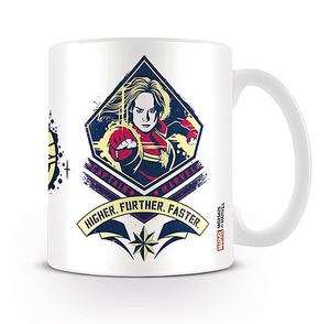 Кружка «Капитан Марвел» Выше Дальше Быстрее Pyramid Int.