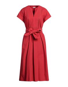Платье миди Brunello Cucinelli, красный