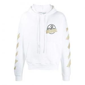 Толстовка arrows sketch mens logo loose sweater tape Off-White, белый