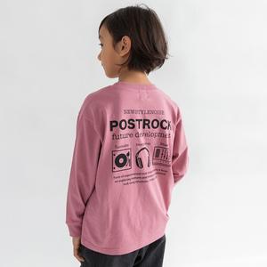 Футболка с длинными рукавами с разнообразными графическими принтами Branshes, цвет 37_Rose Pink