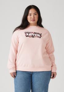 Толстовка Levi's Plus EVERYDAY CREW, Rose/Light Pink