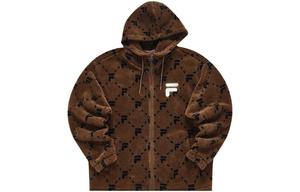 Куртка QR Velvet унисекс коричневого цвета Fila Fusion