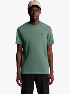 Футболка из хлопка Core Cotton Blend Lyle & Scott, Silver Pine