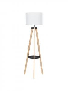 Напольные лампы BLUFF в коричнево-бело-черном цвете - (Ш) 41 x (В) 149 x (Д) 41 см