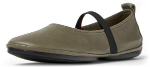 Балетки CAMPER Ballet Flats with Strap Right Nina, темно-зеленый
