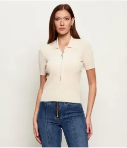 Полюс slim fit Patrizia Pepe, бежевый