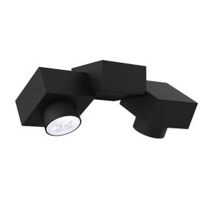 Потолочный светильник Lumicom Cross x2, черный