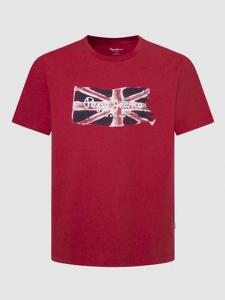 Pepe Jeans Красная футболка "Clag"