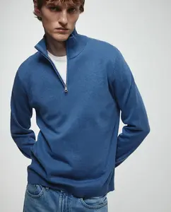 Джерси с молнией Sfera, синий
