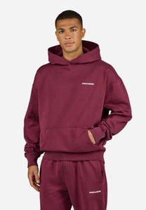 Толстовка Pegador LOGO , Washed Maroon Red/White/Dark Red
