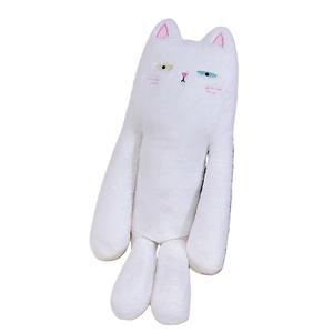 Милые ультрамягкие плюшевые куклы котят высота 80cm/100cm/130cm MLING, белый