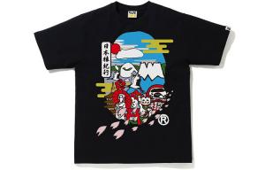 A BATHING APE Мужская футболка, Черный