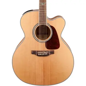 Акустико-электрогитара Takamine GJ72CE серии G Jumbo с вырезом, натуральный клен с эффектом пламени