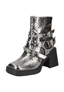 Ботильоны из искусственной кожи STEVE MADDEN, цвет Pewter