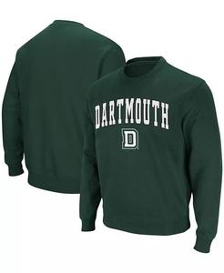Мужская зеленая толстовка-пуловер из твила с логотипом Dartmouth Big Green Arch Colosseum