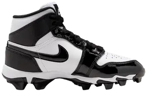 Кроссовки Air Jordan 1 Mid Cleats GS, белый