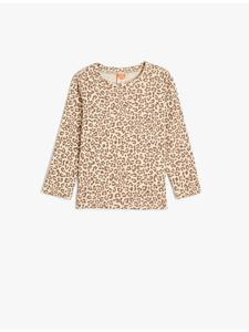 Футболка KOTON, цвет beige gemustert