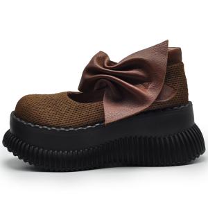 Туфли женские повседневные Women's Casual Shoes Women's Artmu, коричневый