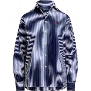 Полосатая рубашка на пуговицах Polo Ralph Lauren, синий