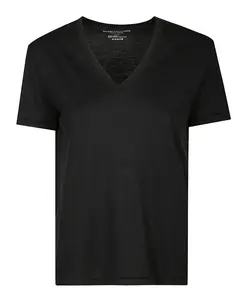 Черная минималистичная футболка Majestic Filatures, черный