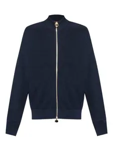 Кардиган с застежкой-молнией в рубчик Paul & Shark, синий