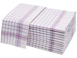 Кухонное полотенце Zollner 00000011 12 шт, 65x1x70 см, красный