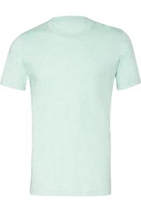 Футболка унисекс BELLA + CANVAS из джерси CVC, цвет heather prism mint