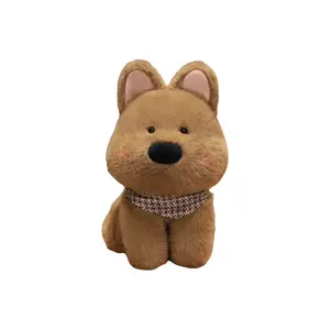 Плюшевая игрушка щенка вест хайленд уайт терьера реалистичная игрушка животное плюшевая кукла высота 25см LOGISTAR