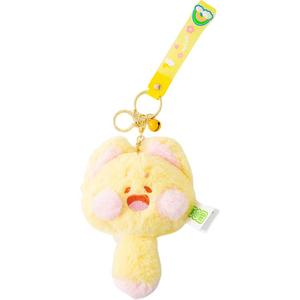 Плюшевый кулон Dudu Meowth Dango IDOR, ярко-желтый