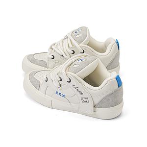 Низкие кеды для скейтбординга унисекс белые MINISO, непарные