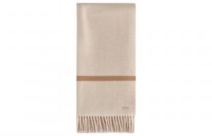 Loro Piana Вязаный шарф женский бежевый, Beige