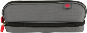 ZUCA Pencil Case (Gray/Red)