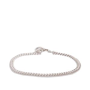 Браслет A.P.C. Minimal Bracelet, серебряный