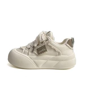 City camel Женские низкие скейтерские кеды бежевые, цвет Beige